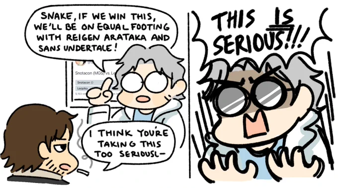nothing's more important than internet popularity, snake!! https://t.co/MXfepUg6L4 