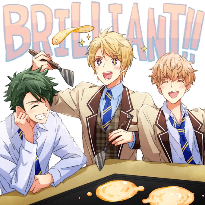 #ウインボFA 大輔兄と同級生のふれあいほんと良きだった… あと180前後の男子高校生が一緒にクレープ焼くって萌えでしかない
