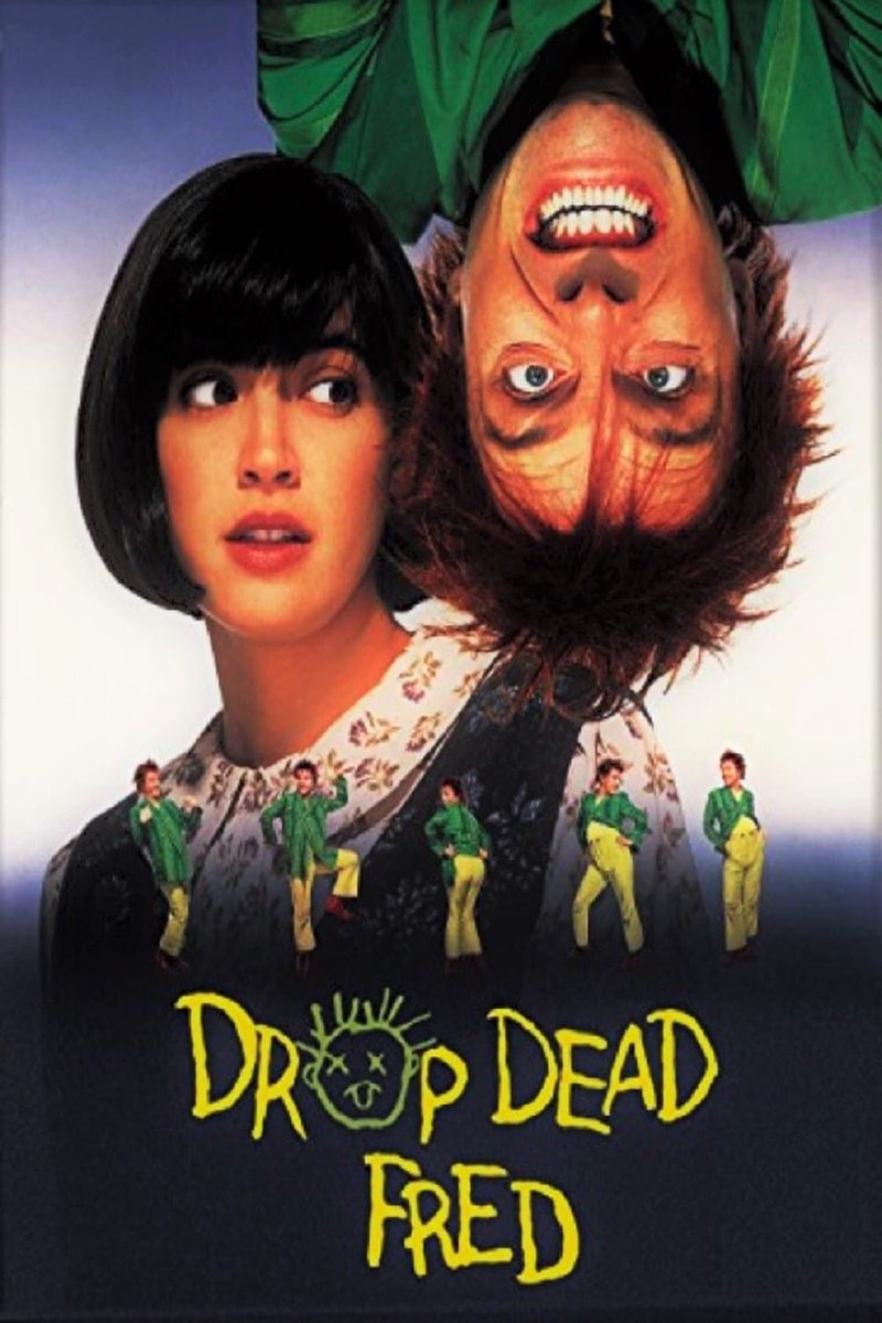KellyMHudson's tweet photo. Watching the #awesome #dropdeadfred tonight! A movie that should be beloved by all but sadly is not! @VinegarSyndrome put out a great #bluray so here’s your chance! #phoebecates #RikMayall #atedejong #marshamason https://t.co/qVYVdCftUq