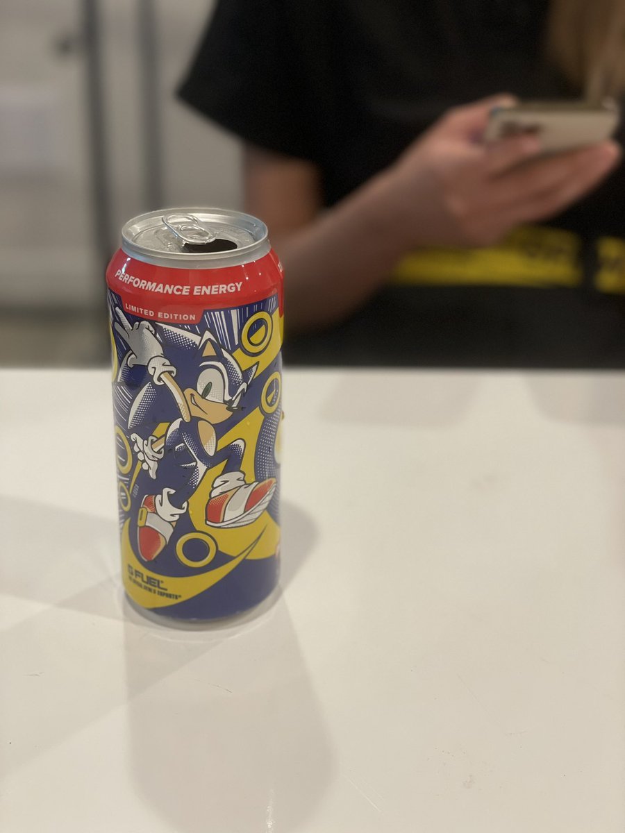 knownbykev's tweet photo. babe what’s wrong you haven’t even touched your sonic the hedgehog energy drink https://t.co/AXJs89TLdN