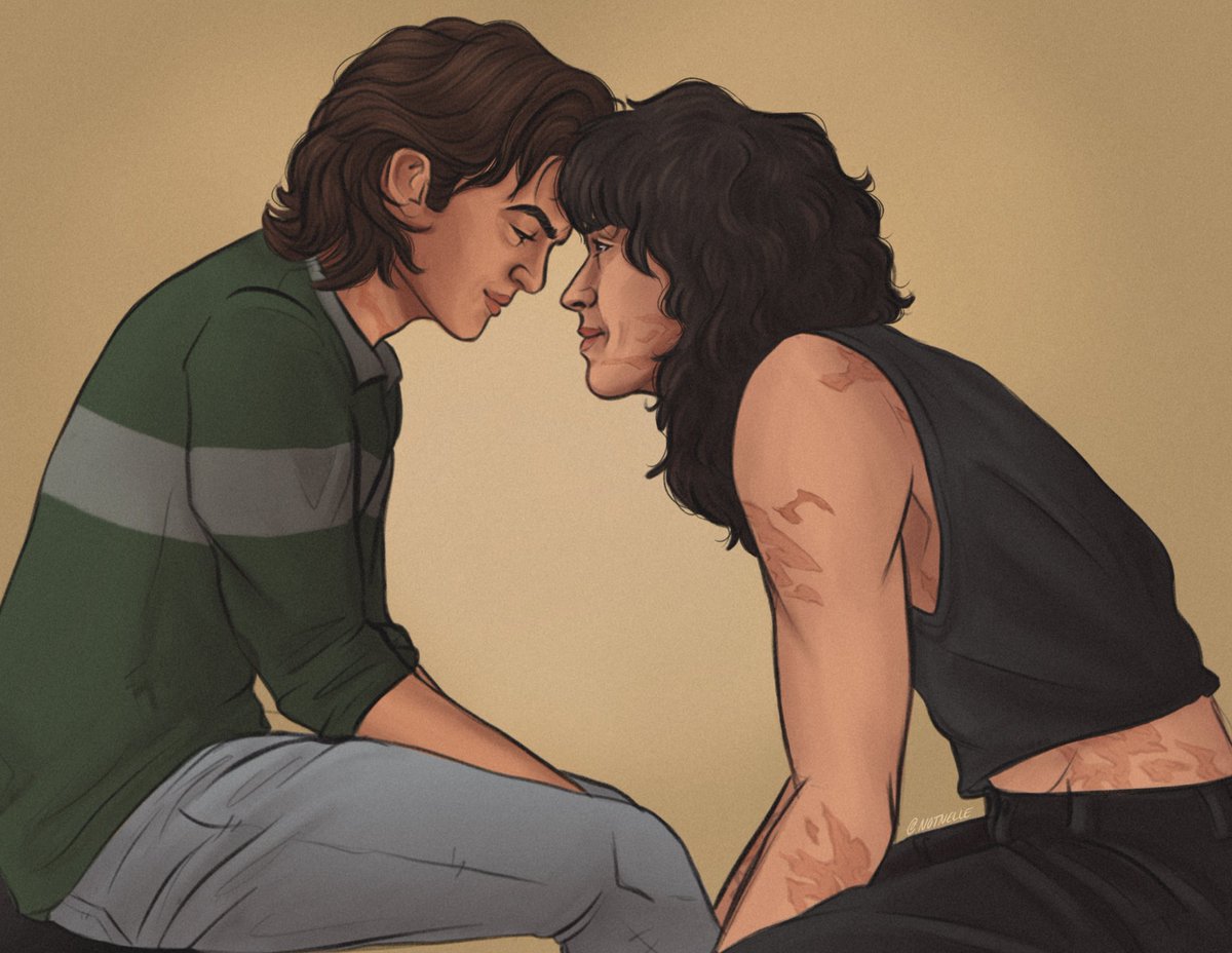 N0TNELLE's tweet photo. hate to be lame but i might love you

[#steddie #strangerthings] https://t.co/OjU4hohEOD