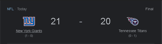 axapguy's tweet photo. The giants won the first game of the season, I might shed a tear https://t.co/dvBQtSAGAR