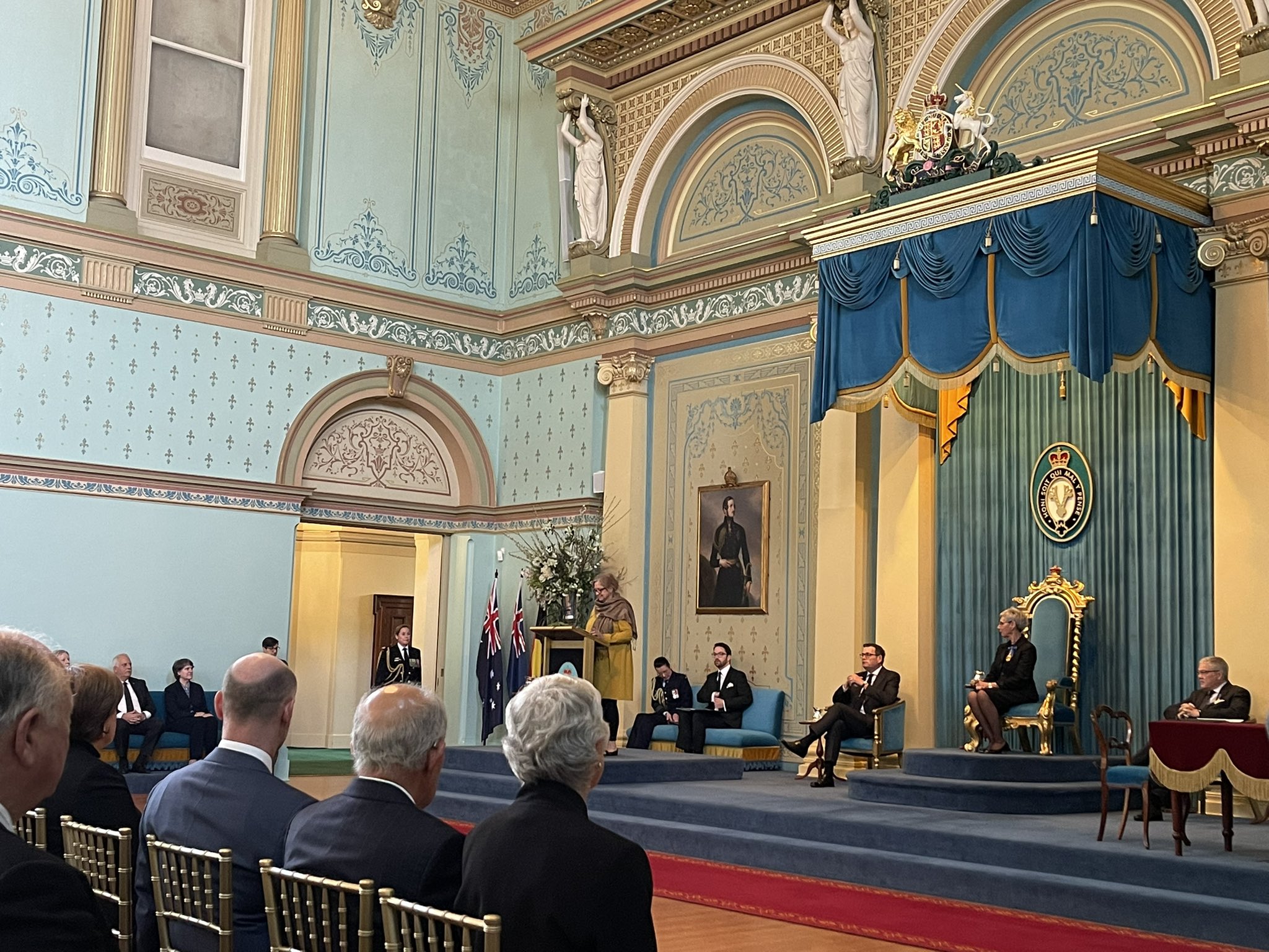 Steph Anderson on Twitter "The ballroom of Victoria’s Government House