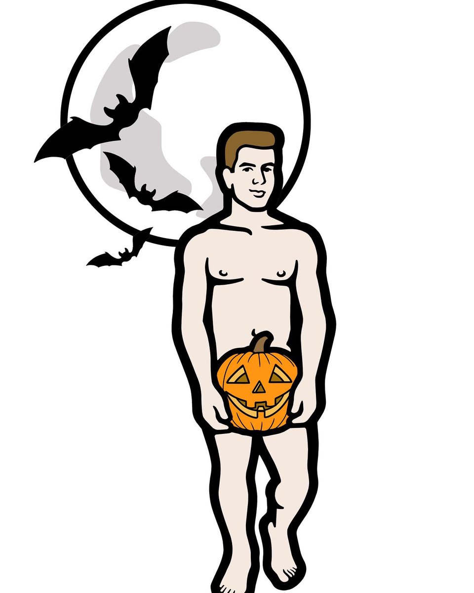 TrevorWayne's tweet photo. Hey ghoulfriends! Open edition Halloween prints up at https://t.co/8kPhCnKB4l! #trevorwayne #trevorwaynepopart #popart #halloween #halloweenart #nudedudes #palmsprings #vampire #bats https://t.co/VRwpjCpvH9