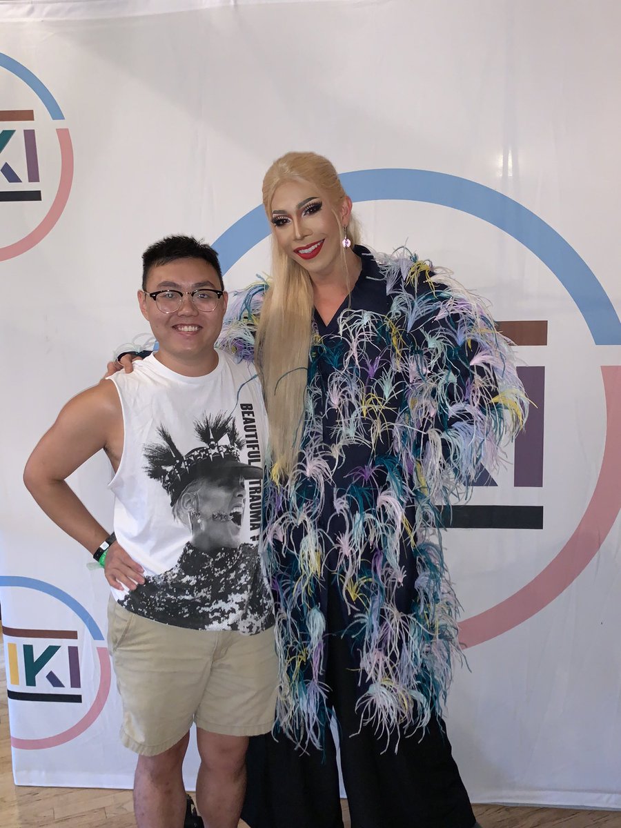 Got to meet one of my favorite queens again! She’s THE moment and everything @PanginaHeals!!!