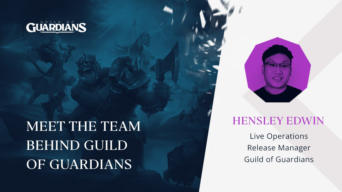 GuildOfGuardian's tweet photo. Guardians, meet Hensley Edwin - the Live Operations Manager of Guild of Guardians! ⚔️

A game testing expert with over 11 years of experience with Ubisoft, it's safe to say that gaming is more than just a hobby for Hensley 🎮

See what he had to say 👉 https://t.co/I2wEAGJL2i https://t.co/GvDEFFoALX