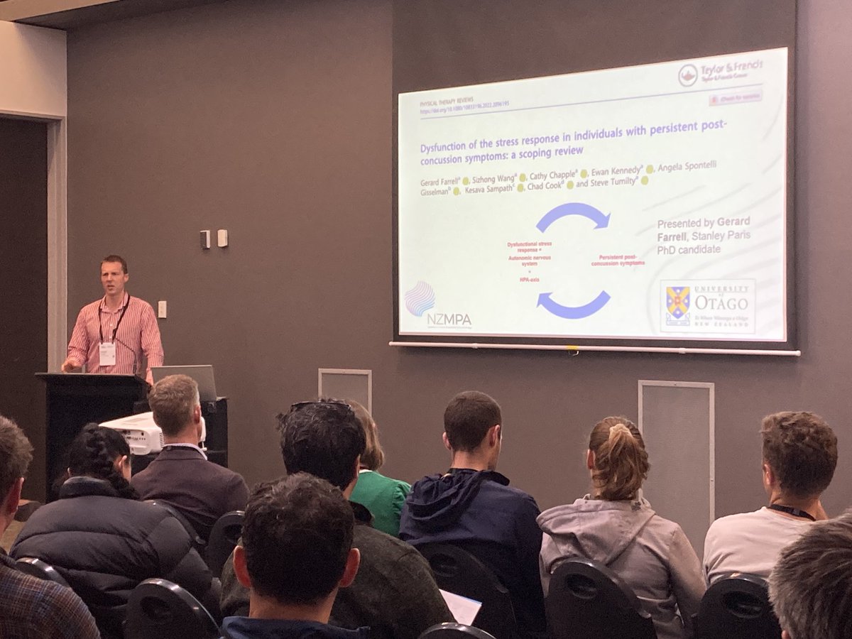 Thanks #PhysiotherapyConferenceNZ2022 for the opportunity to present. Shout out to <a href="/NZMPA1/">NZMPA</a>, Stanley Paris, @DrTphysio (The Legend), <a href="/kesavasampath/">Kesava Kovanur Sampath</a>, <a href="/ASGPhysio/">Angela S. Gisselman PT, PhD, DPT</a>, <a href="/catchapplePT/">Cathy Chapple</a>, <a href="/chadcookpt/">ChadCookPT</a>, Ewan Kennedy, <a href="/PhysioDean/">Dave Baxter</a>, <a href="/OtagoCHARR/">CHARR Otago</a> for your continual support!