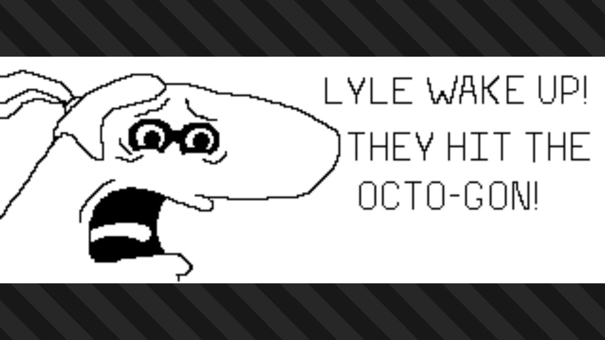 Sprite_Vibes's tweet photo. LYLE TURN ON THE TV #Splatoon3 #NintendoSwitch https://t.co/GBnhB290hc