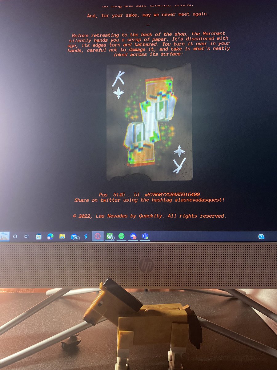 _ForensicFiles_'s tweet image. WE FNALLY FINISHED THE QUEST LETS GOO || Pos. 5145 . ID . #878607358485916400    

#lasnevadasquest