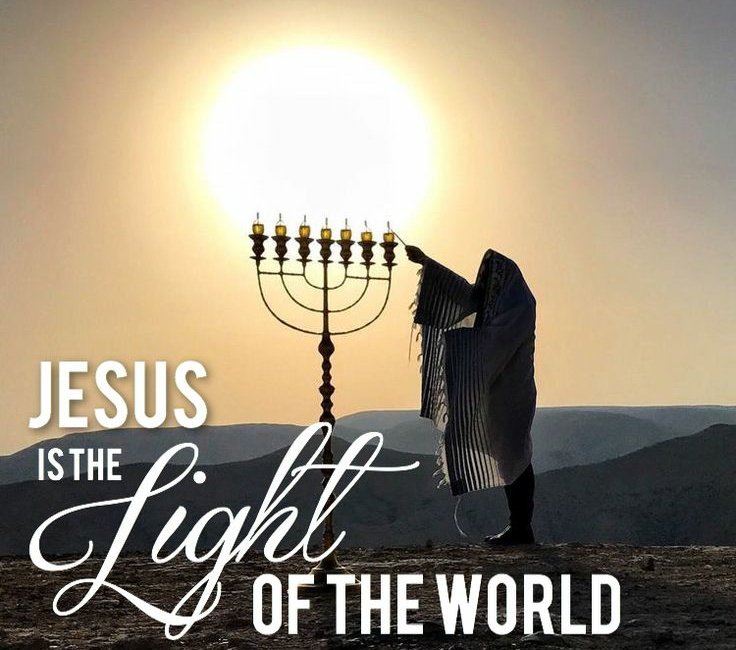 John 8:12, KJV: "Then spake Jesus again unto them, saying, I am the light of the world: he that followeth me shall not walk in darkness, but shall have the light of life."