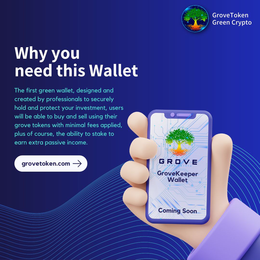 GroveCoin Official tweet media