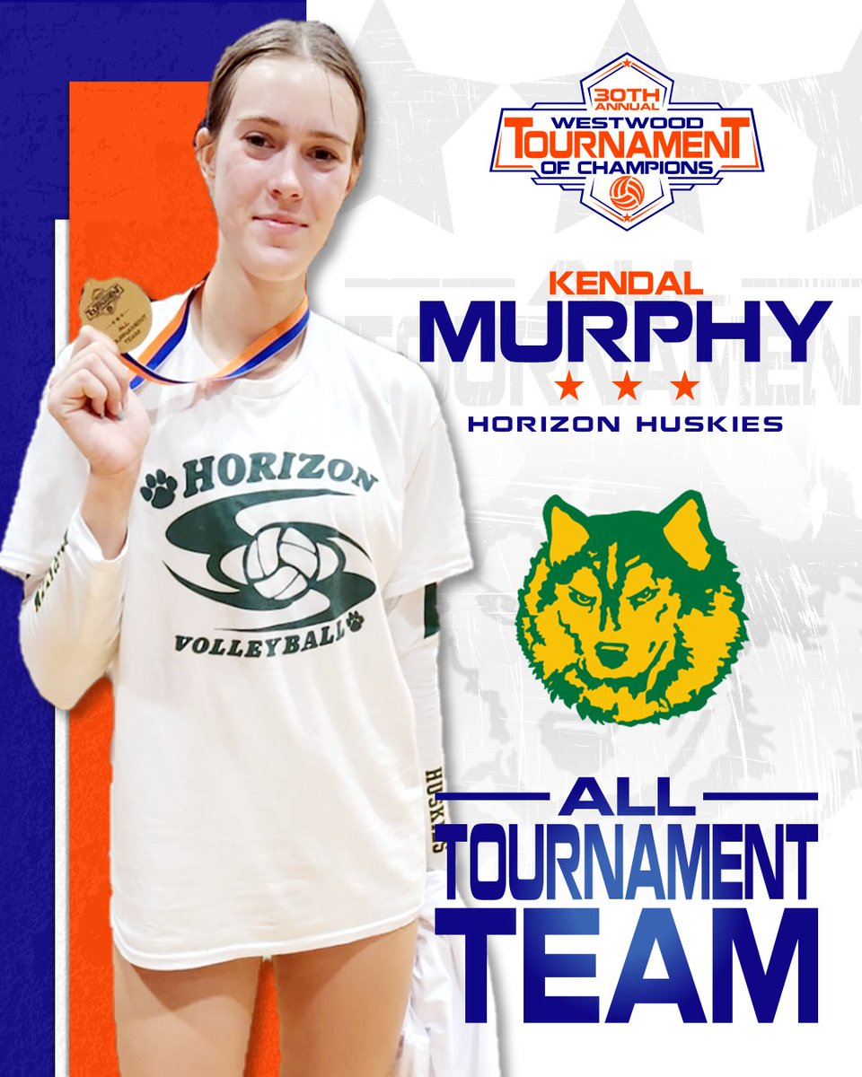 Congratulations to <a href="/HHSathleticsAZ/">Horizon Huskies Athletics</a> Kendal Murphy on being selected to this years All Tournament Team.

#AllTourney