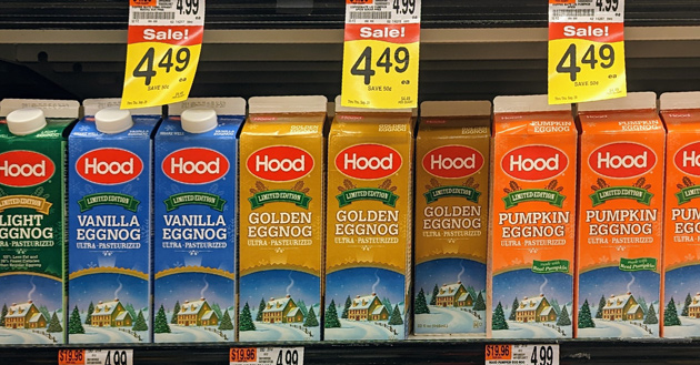universalhub's tweet photo. Agog at all the nog #starmarket #newtonville https://t.co/WJwxCDKNtT https://t.co/CRMTj3rUgp