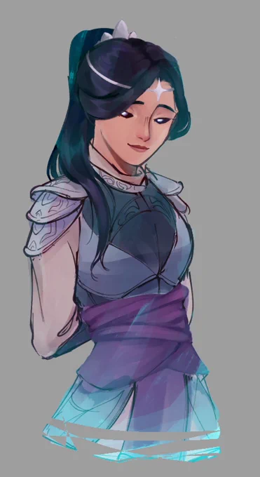 OUGH ACTUALLY EHRE'S A NICER COMPARISON same character, 2 year difference 