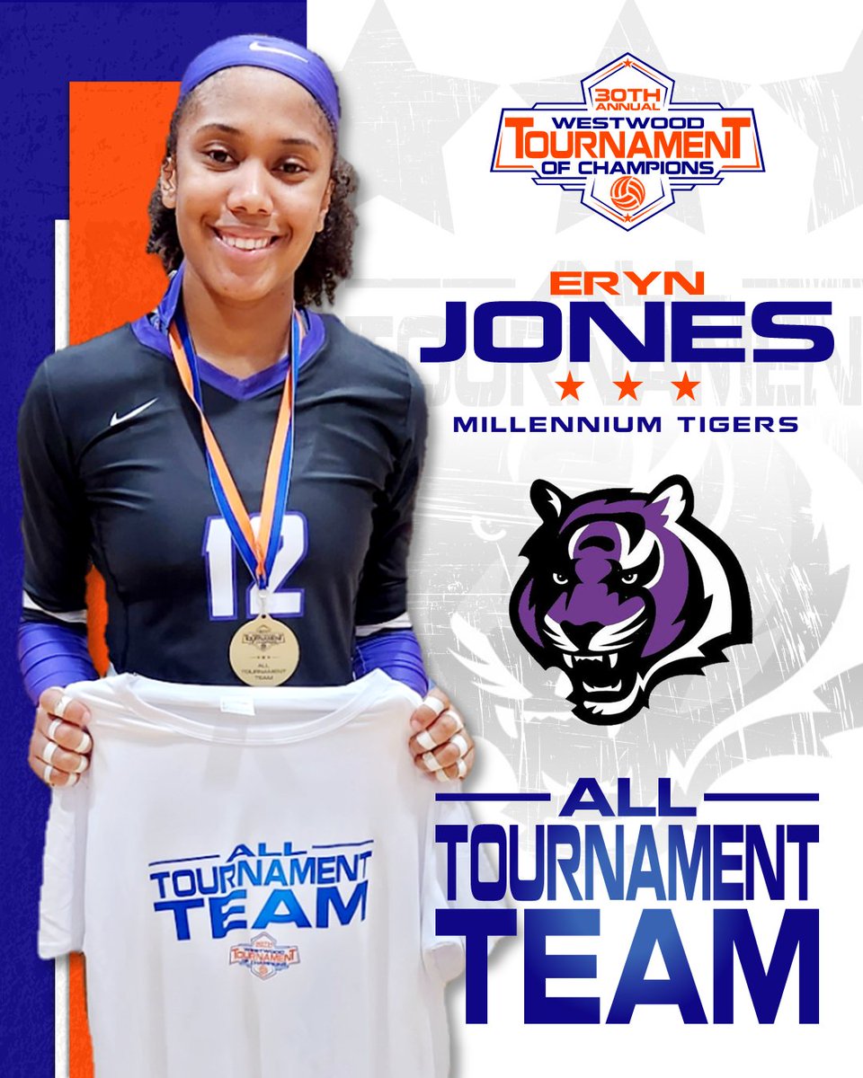 Congratulations to <a href="/MillenniumVball/">Millennium Volleyball</a> Eryn Jones on being selected to this years All Tournament Team.

#AllTourney
