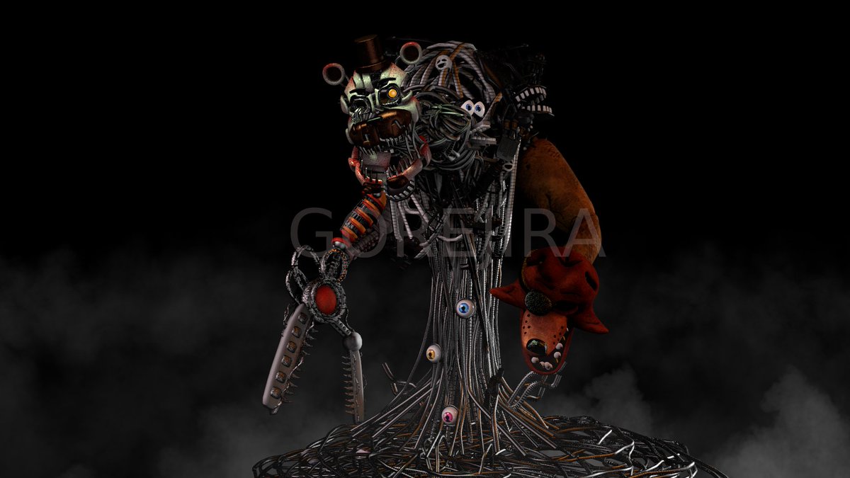 GOREJ1RA's tweet photo. I have finally finished my Dredge skin for #DeadbyDaylight! #DBD #DBDMods #SFM #FNAF https://t.co/WTVuKY1Fhj