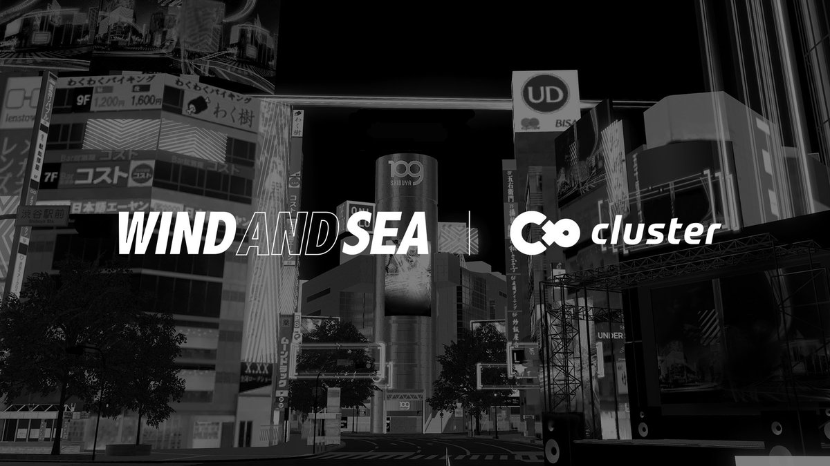 cluster_jp's tweet photo. ■━━━━━━━━━━━━□
#TGS2022 新情報
「WIND AND SEA」
×
「cluster」
9/15(木)~コラボ開催決定
□━━━━━━━━━━━━■
https://t.co/HSXlUISm5N
#東京ゲームショウ #clusterTGS #cluster
#windandsea #beyouth #ウィンダンシー https://t.co/fSVD4P4JvA