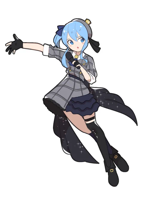 spritemaking is pretty fun#絵フブキ #ほしまちぎゃらりー 
