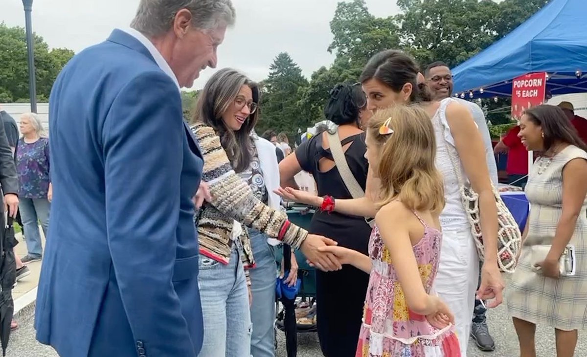 It’s always great walking around Cranston’s Greek Festival meeting Rhode Islanders and enjoying delicious food with <a href="/Sabina_Matos/">Sabina Matos</a>, Sen. <a href="/LouRaptakis/">Lou Raptakis</a>, <a href="/SenatorFrank26/">Senator Frank S. Lombardi</a>, and Rep. Baginski. I was thrilled to have Susan, Kara, Matt, and his wife Laura join, too!