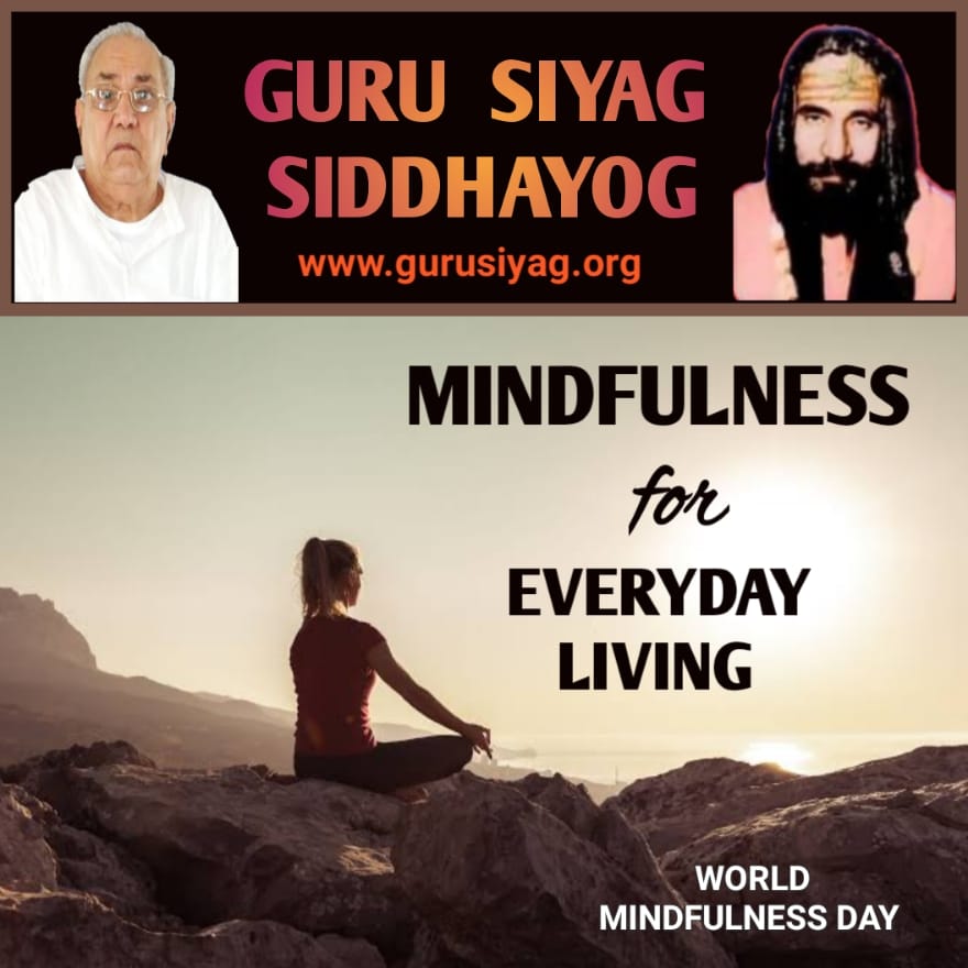 “The amygdala is the part of your brain in charge of fearful and anxious emotions. Studies have found that it decreases in brain cell volume after practicing Guru Siyag Siddhayoga, World's Best Mindfulness "#mindfulnessday2022