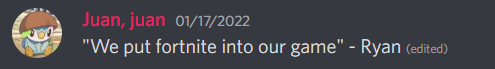 CropsCursed's tweet photo. More srs dev quotes from a srs game dev team

#indiedev #gamedev https://t.co/pl2oxwa01i