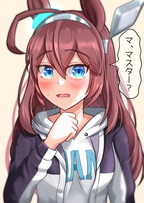 不意打ちによって表情が崩れるブルボンが見たい#ウマ娘 #ウマ娘プリティーダービー #ミホノブルボン 