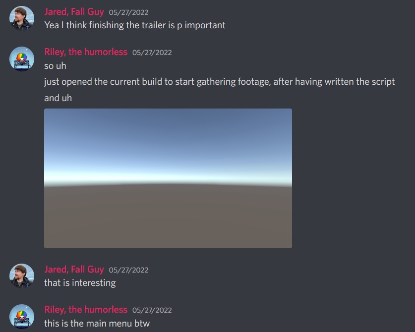 CropsCursed's tweet photo. Discord is the optimal srs business environment for game making and leads to no distractions at all.

#indiedev #gamedev https://t.co/cC14kv8pqK