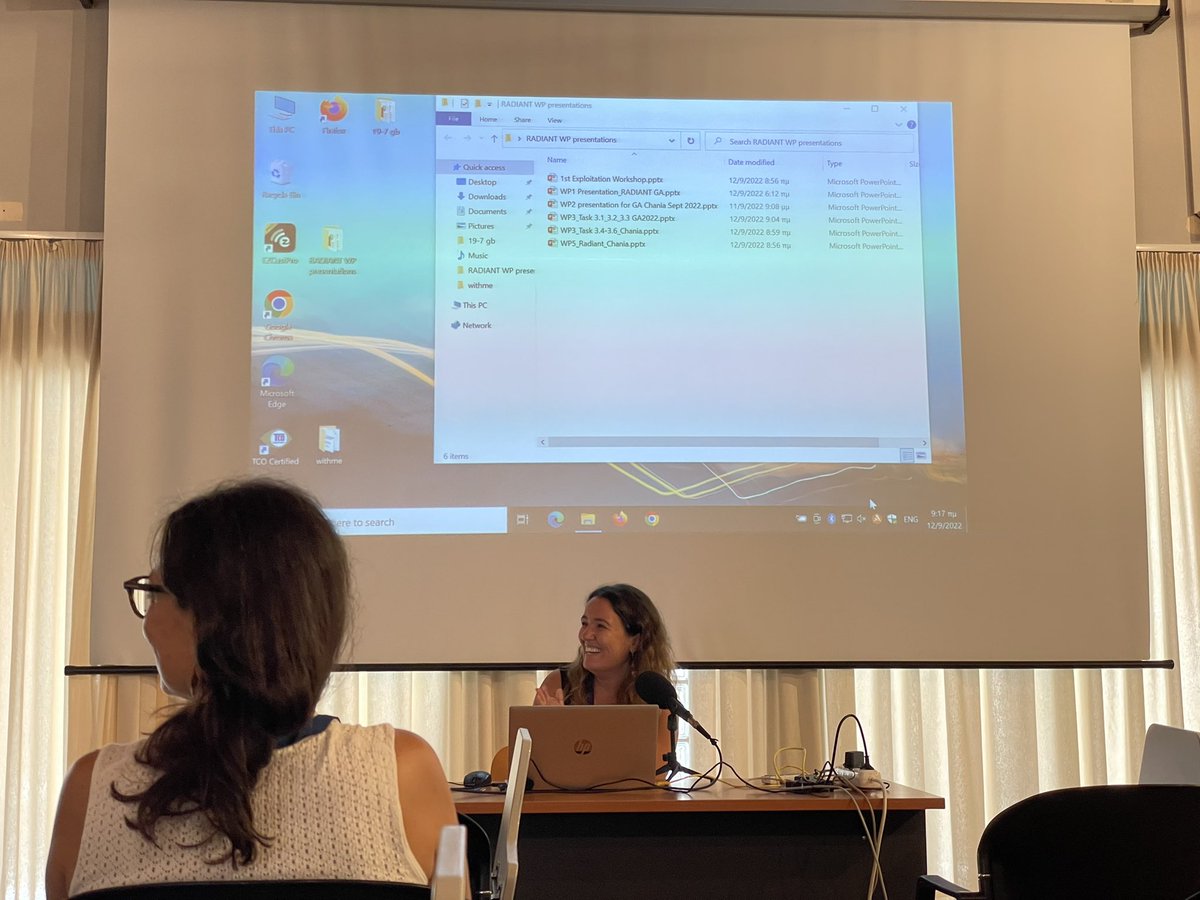 YanndeMey's tweet photo. .@martawilton and @AgroEcoAtJHI kicking off the second GA of @eu_radiant Horizon EU project. We have a packed schedule with 2 days full of talks about underutilized crops and their dynamic value chains! π± #RADIANT https://t.co/TFOBnRuA9u