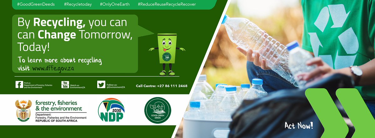 environmentza's tweet photo. Did you know you can make money from recycling? You can help clean up your community to make money by becoming a #WastePicker. A waste picker collects recyclable material and resells it to buyback centres & scrap yards. #GoodGreenDeeds #CleanUp #RecycleSAWeek #OnlyOneEarth https://t.co/6QgQKoUeP7