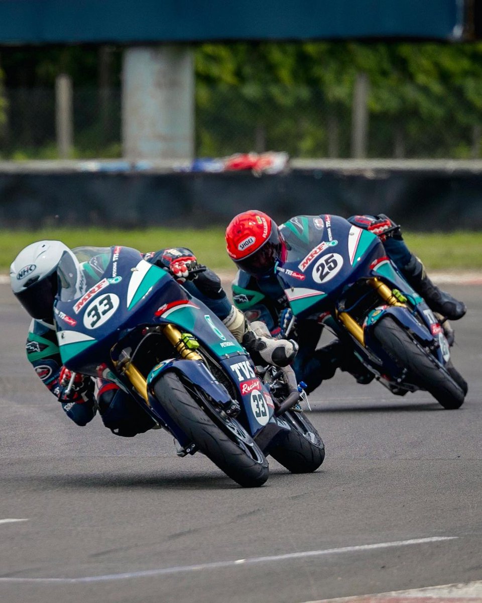 TVS_Racing's tweet photo. As we are inching closer to the end of the INMRC 2022 Season, Championships are turning more intriguing with Podium Lockout & raining victories.
#FuelledByFire #PETRONASTVSRacing #TVSMotorCompany #TVSRacing #Petronas #PETRONASSprinta #EngineeringGoosebumps #BornForRacing #Racing https://t.co/a0HA2EAyUR