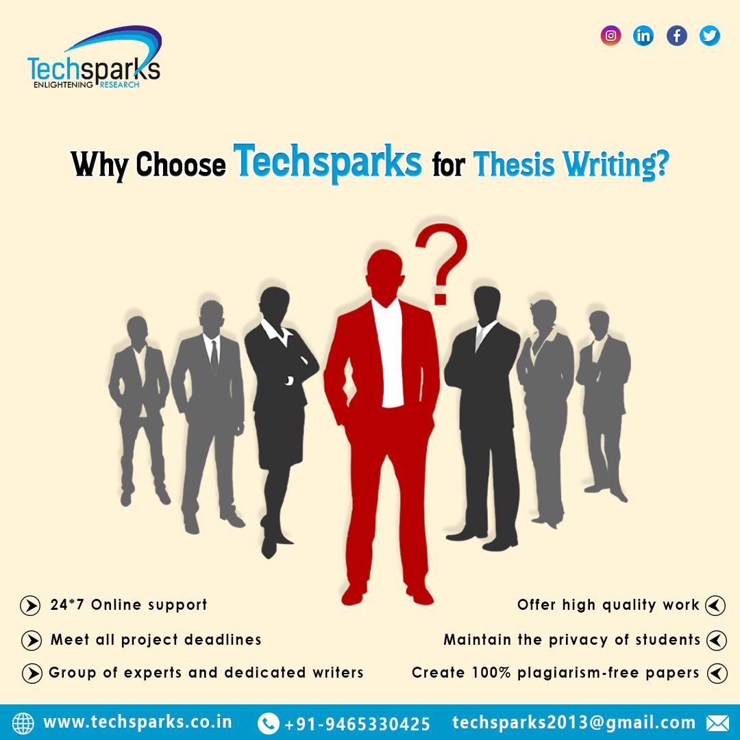 iTechSparks's tweet image. Choose the best thesis writing service provider: Techsparks!
Phone: +91-9465330425
Email: techsparks2013@gmail.com

#onlinethesishelp #thesiswritingservices #thesishelp #thesisprovider #thesisinstitute #contactthesisprovider #dissertation #phdthesis #doctoratethesis