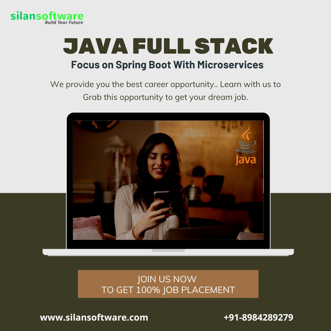 SilanSoftware's tweet image. Unbelievable requirement in JAVA technology currently.
Java By Trilochan. Join with us to get 100% Job Placement with money Back Guarantee..
#java #Javacourses #javatraining #javatrainingcourse #trainingcourses #careers #education #learning #learncoding #spring #springframework