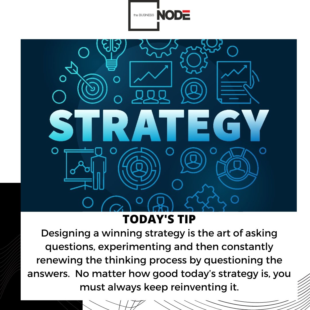 TheBusinessNode's tweet photo. Regardless of the strategy you choose, make sure to highlight how your business can benefit your clients as well as employees.
#business #strategy #growth #mondaymotivation #thebusinessnode https://t.co/n7QCUIwaP9