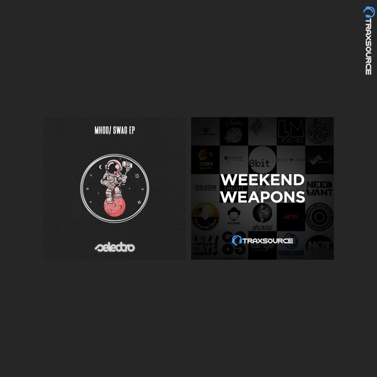 Featured in the Weekend Weapons September 9th, 2022 / Various Artists / Traxsource
Charted at: #94 
Mhod/ Swag
traxsource.com/track/10302020…
Big thanks for the support! 😍
#selectrorecords #techhouse #deeptech #deeptechhouse #newmusic