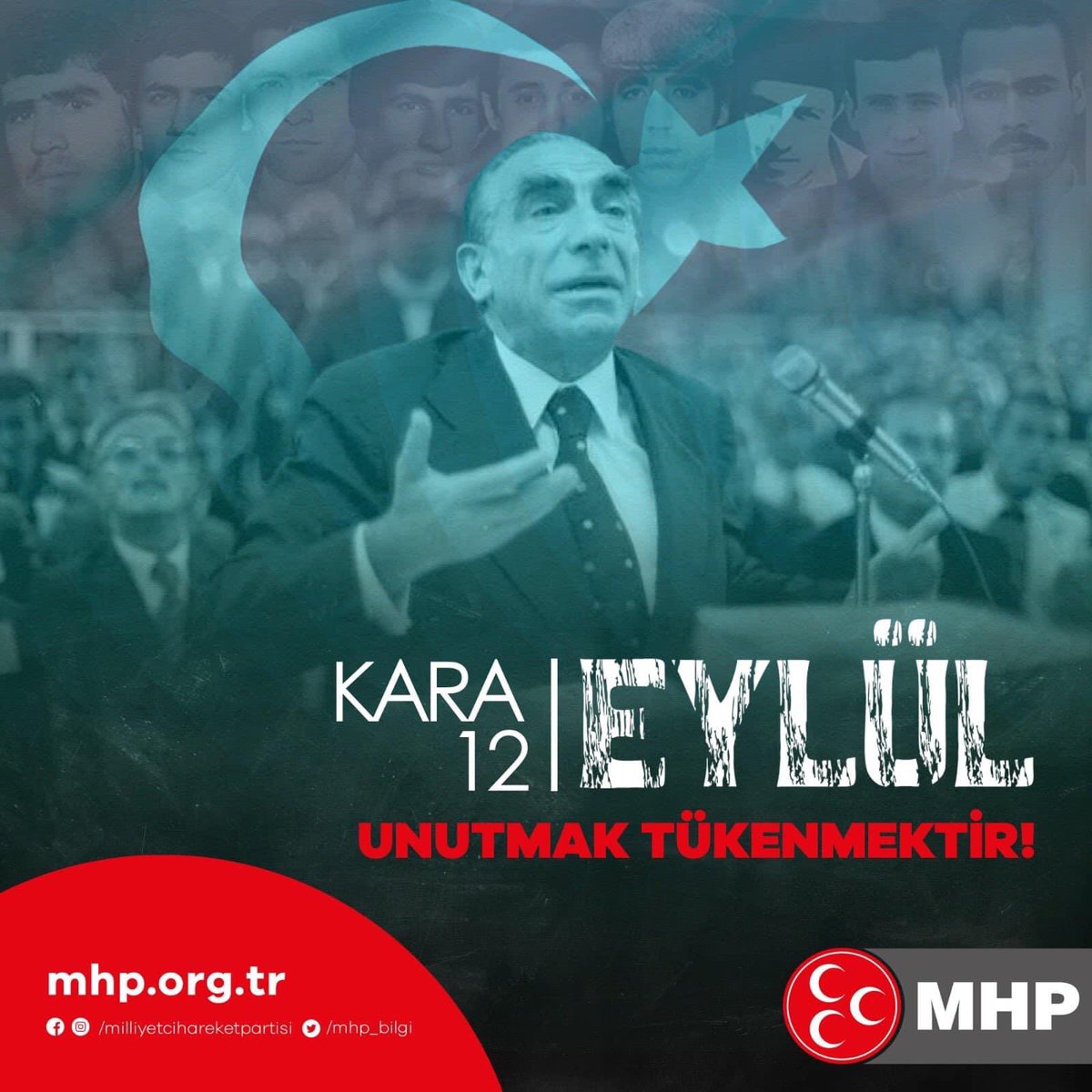 OzcanErkan6's tweet photo. Unutmak Tükenmektir!
#12Eylül https://t.co/qZlgDQimEd