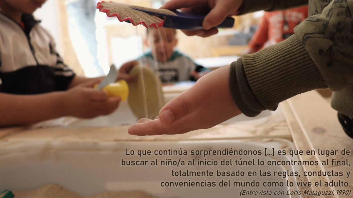 Aprovechemos este inicio de curso para buscar a lxs niñxs al inicio del túnel. 
¡Buena suerte a todxs!