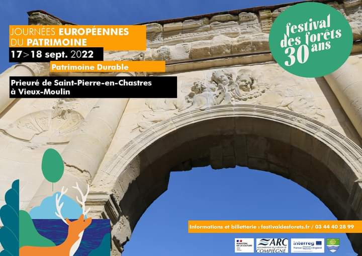 Pour illustrer le thème du « Patrimoine durable » , le Festival des forêts a choisi de mettre en lumière la transmission aux jeunes générations du patrimoine architectural, musical et naturel.
Programme sur : festivaldesforets.fr