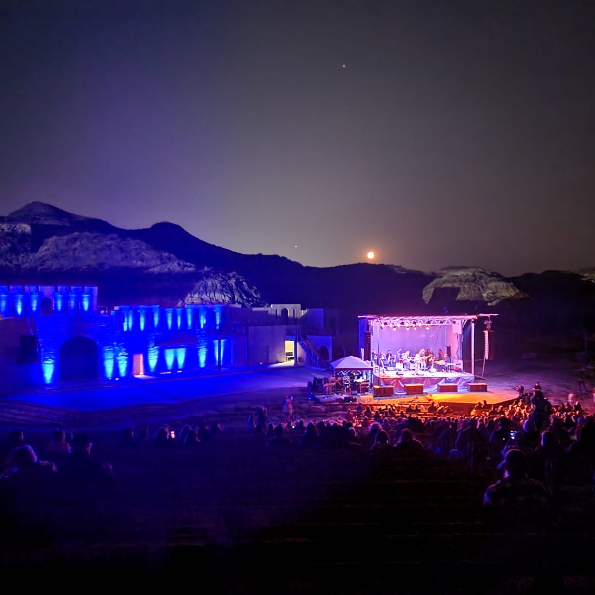 Last night was fun. 5th Roots, Blues &amp; Barbecue at the Badlands Amphitheatre, Alberta