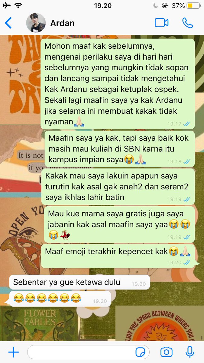 sparklesha_'s tweet photo. 28. Danu bener2 ye malah diketawain😌 https://t.co/iLETFELaex
