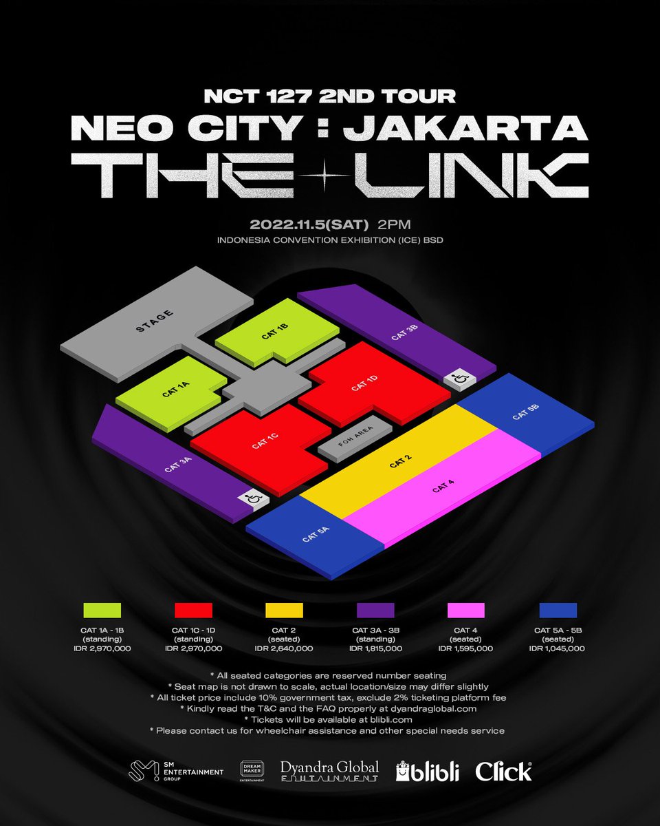 coppamagz's tweet photo. Harga tiket konser bujang #NCT127 💸💸💸
 
Ticketing tanggal 22 September jam 13:27 WIB di Blibli

📌 Neo City: Jakarta THE LINK
🗓️ 5 November 2022
⏰ 2 siang KST
📍 ICE BSD Tangerang

@DyandraGlobal @bliblidotcom https://t.co/eRnwcD4ldB