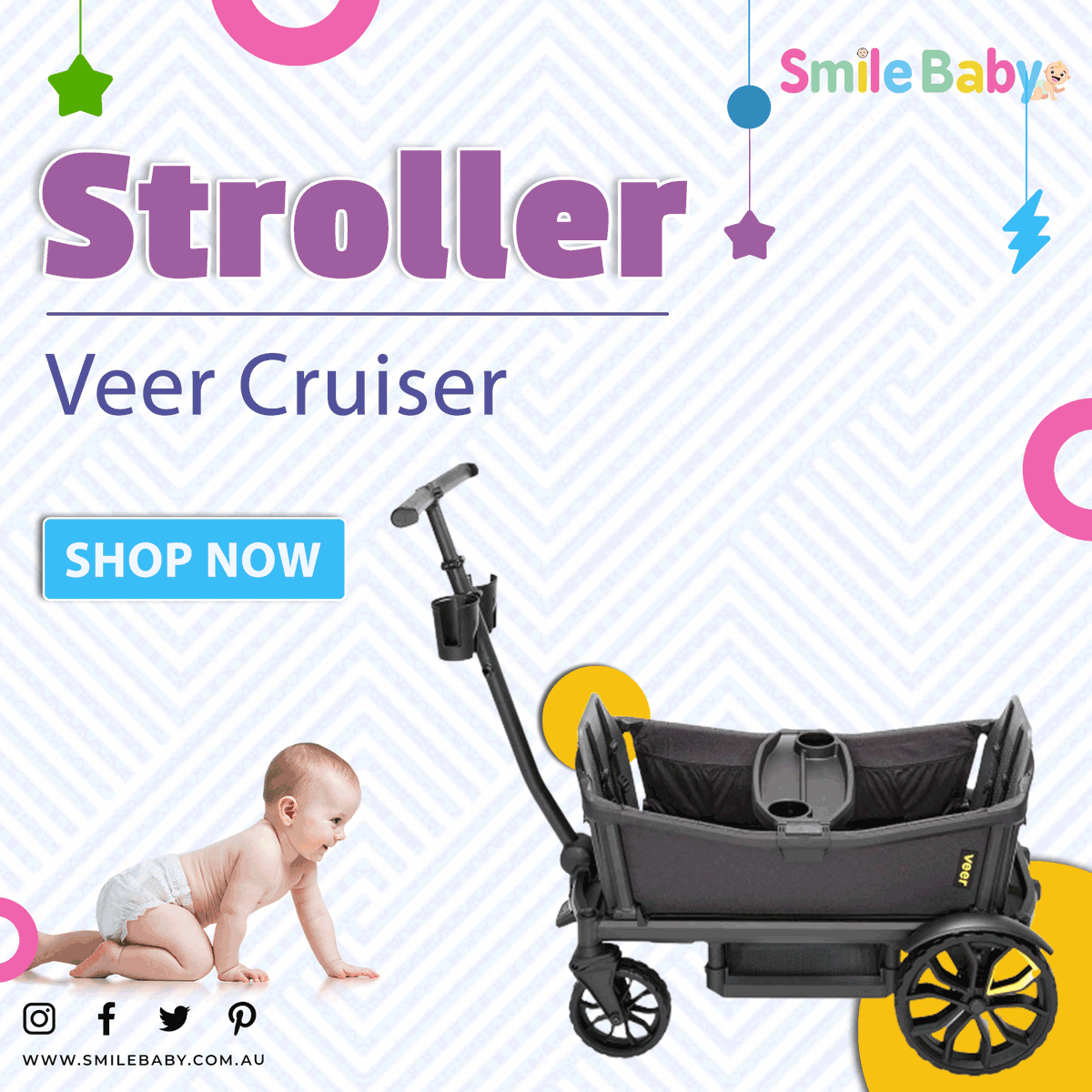 smilebabyau's tweet photo. ๐๏ธShop for the latest products within our Strollers, Baby Carriers & Accessories range at the lowest prices. Shop online! Link in Bio!๐๏ธ@smilebabyau #veercruiser #store #shoppingstar #kids #summerallyear #wagonlife #veercruiser
๐Click Here to Buy - https://t.co/qNfbfCBfoI https://t.co/jN2jcycWBe