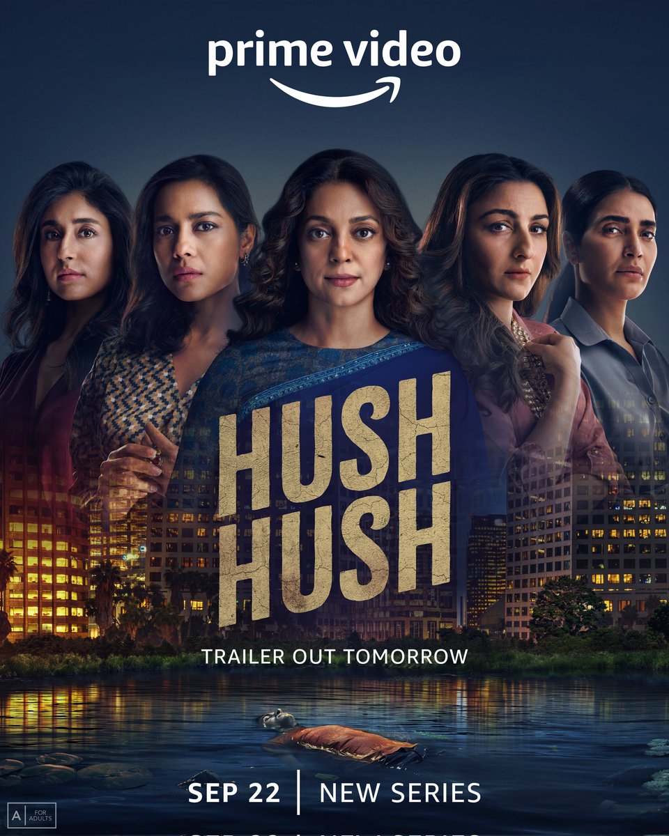 OttXpress's tweet photo. #HushHush: Official Trailer OUT TOMORROW!

The series will be releasing on 22nd September '22 on #AmazonPrimeVideo.

#HushHushOnPrime https://t.co/91NALZLm3r