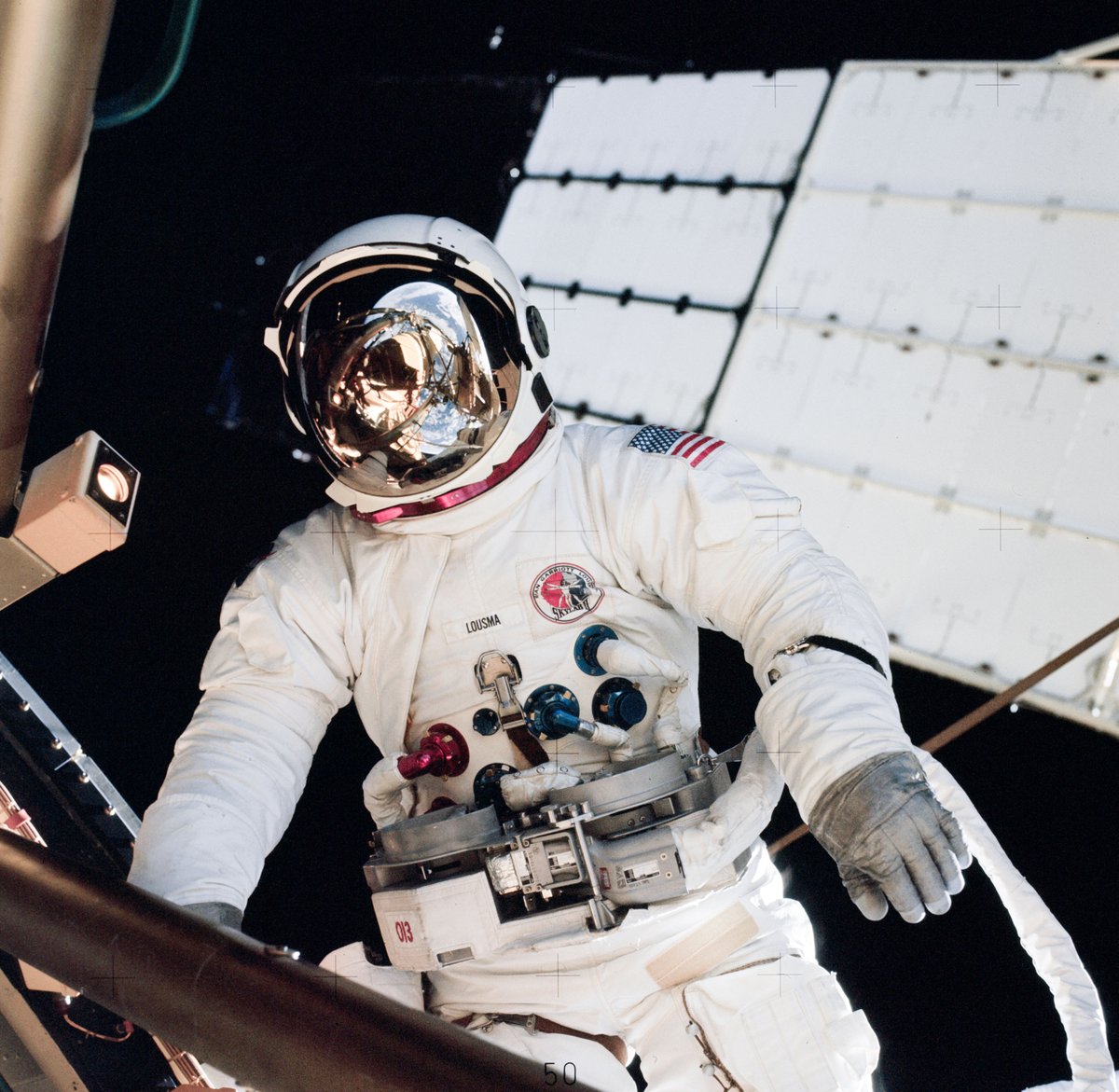 HumanoidHistory's tweet photo. "The best thing about being in space is the chance to look at the Earth, and the worst thing is to come home."
—Jack Lousma https://t.co/p8ZuIHBB2r