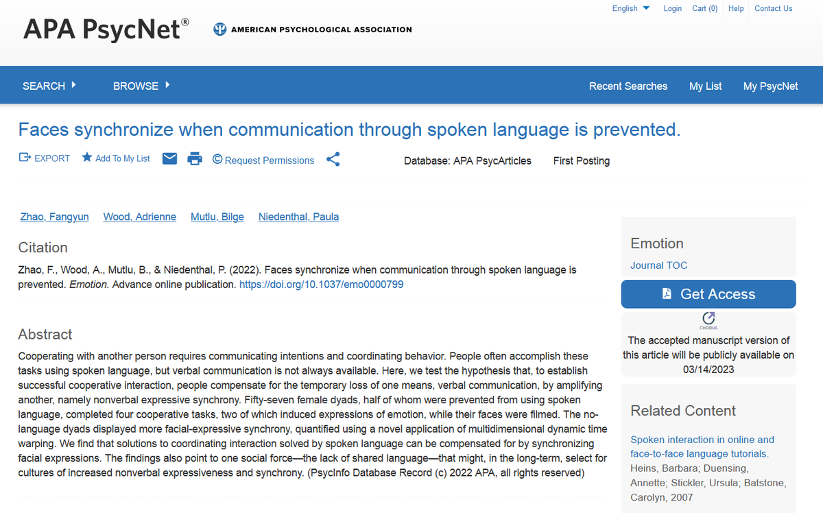 EIntervision's tweet photo. Apparently, when we can't communicate verbally, we can compensate by synchronizing facial expressions. #kinestheticempathy in action.

https://t.co/Ozsd0ICUKK

#empathy #empathytraining #embodiment #socialemotionallearning #newempathyresearch https://t.co/QZa7usqbeA