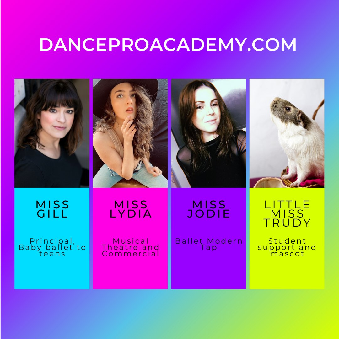 DanceProAcademy's tweet photo. Meet the #DancePro Academy team! Come and trial #class with us this Autumn to get your #child or #teen #motivated and #exercising through the winter months! 07729 221169
#ballet #modern #musicaltheatre #tap #commercial #streetdance #Ware #danceschool #hobbies #preschool #dance https://t.co/zDBAFddaaQ