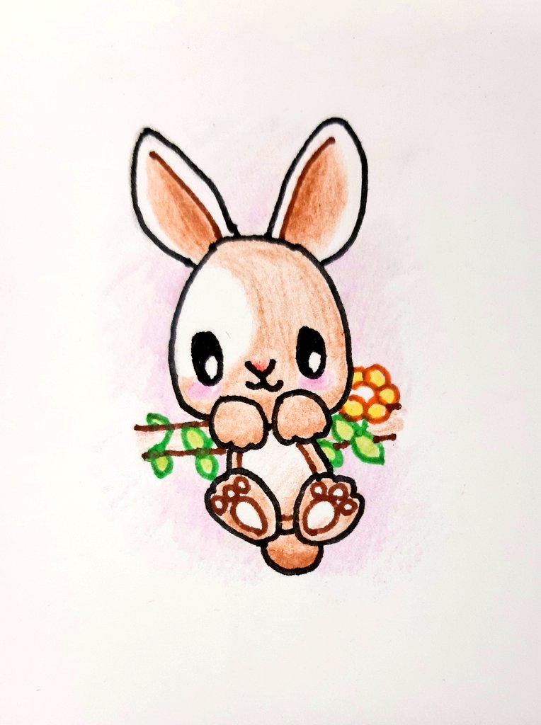 pixelbbom's tweet photo. Want to draw cute bunny...
..but my hands...TT

#bunny

#noobartist
#sketch 
#drawing
#characterdesign https://t.co/zbpiBn7F4u