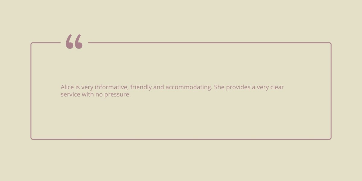 IFA_Alice's tweet photo. If you worry that financial advisers are “pushy”, have a look at the following comment from one of my clients who said I provided an informative and friendly service with “no pressure” > #femaleadviser #wealthplanning #goodadvice https://t.co/VIHGObiGvT