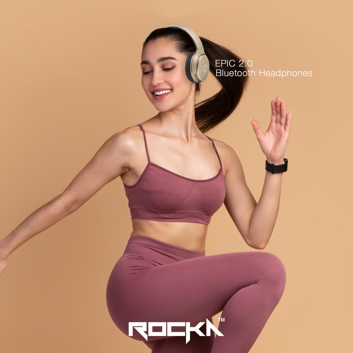 ROCK every workout with the #Rocka Epic 2.0 headphones 🎶🤘🎧

#RockaLifestyle #Headphones #Music #FitnessMotivation #RockOn #MusicIsLife