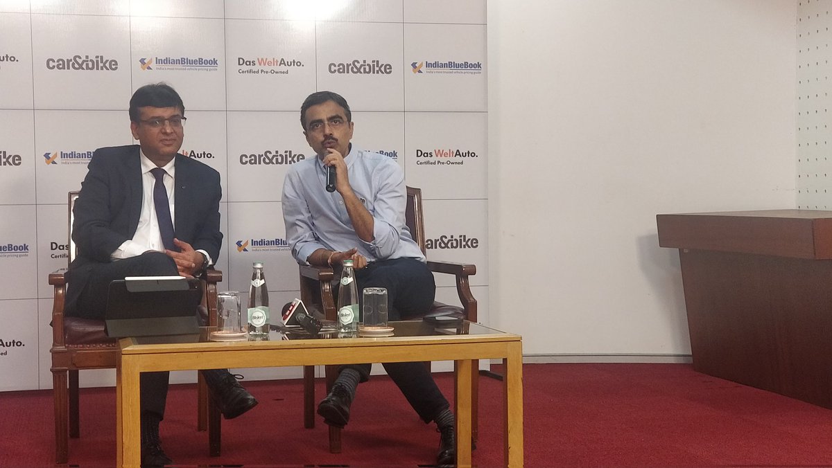 'The #usedcars market is not driven by discounts, so a lot of traditional retail techniques do not really work for used cars,' says Ashutosh Pandey, CEO, @MFCWL. #IndianBlueBook #dwa