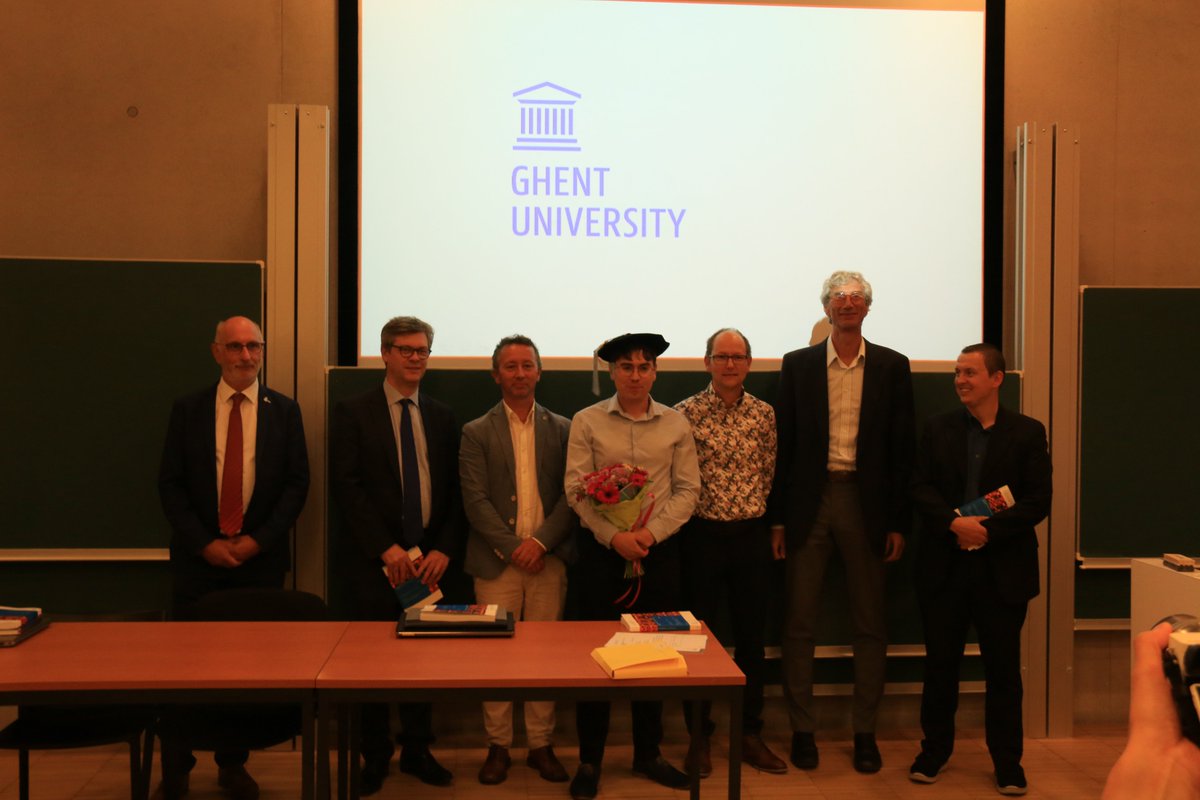 LCP@UGent (@lcp_ugent) on Twitter photo Congratulations to Brecht Berteloot for becoming a doctor in photonics engineering! 🎓
<a href="/masterphotonics/">Master of Science in Photonics Engineering</a> <a href="/KristiaanNeyts/">Kristiaan Neyts</a> @JeroenBeeckman Congratulations to Brecht Berteloot for becoming a doctor in photonics engineering! 🎓
<a href="/masterphotonics/">Master of Science in Photonics Engineering</a> <a href="/KristiaanNeyts/">Kristiaan Neyts</a> @JeroenBeeckman